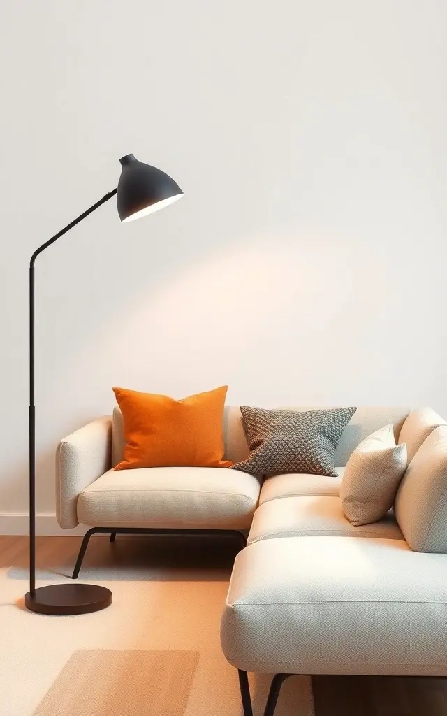 The Light Beam Floor Lamp - Illuminate your space with the Light Beam Floor Lamp, a striking fixture that combines form and function. Its slender silhouette and strategic placement enhance the room's ambiance, casting a warm glow that makes your living area feel inviting. Choose an adjustable design to spotlight your favorite reading nook or highlight artwork.