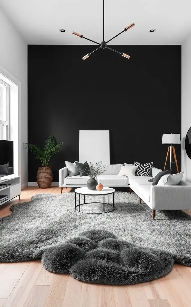Monochrome Mischief - Embrace the elegance of minimalism with a mischievous twist. Choose a monochromatic palette that dares to play with shades and textures, like a blend of creamy whites, soft taupes, and barely-there grays. Add an unexpected pop of color in the form of a vibrant art piece or an eclectic sculpture to keep the eyes dancing!