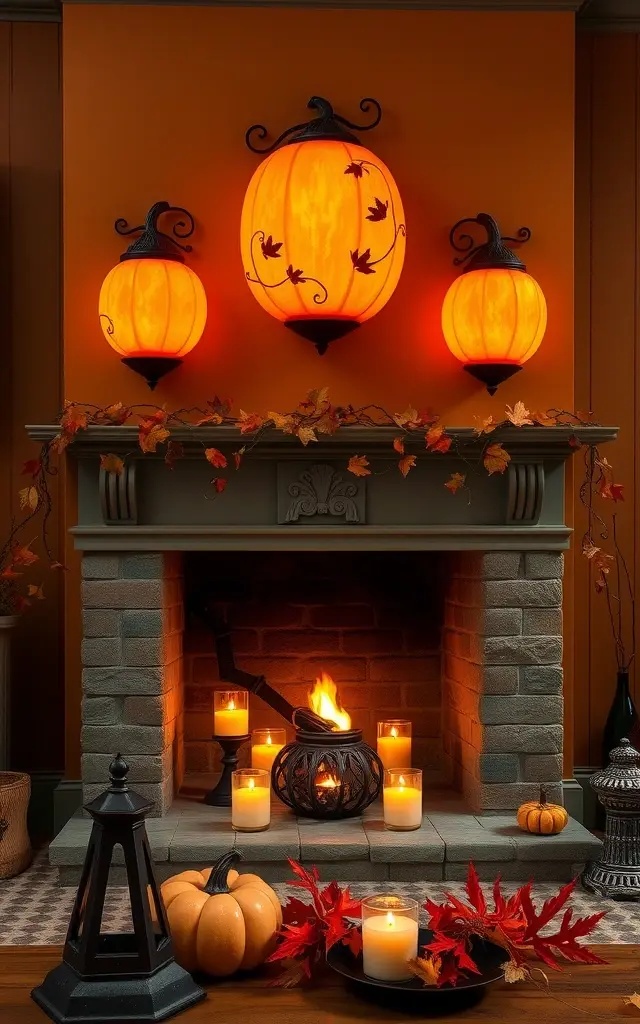 Pumpkin Spice Luminaries - Celebrate the season with a twist! These whimsical sconces are crafted from hand-blown amber glass shaped like pumpkins, exuding a warm, inviting glow. Displayed in clusters or as singular pieces, they make a playful statement that brings together the cozy essence of fall and the spirited charm of Halloween. Who says pumpkins can’t be sophisticated?