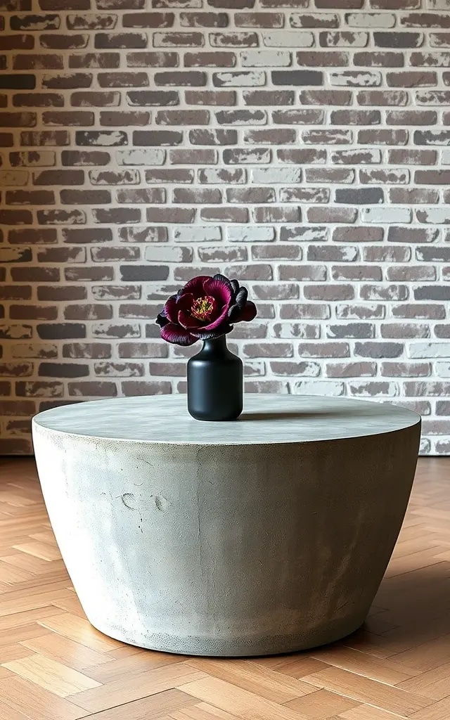 Industrial Chic - Utilize an upcycled glass bottle or a textured concrete vase to house your single bloom. Position it on a weathered wooden table in a loft or a rustic kitchen to accentuate that edgy industrial vibe, marrying urban grit with delicate beauty.