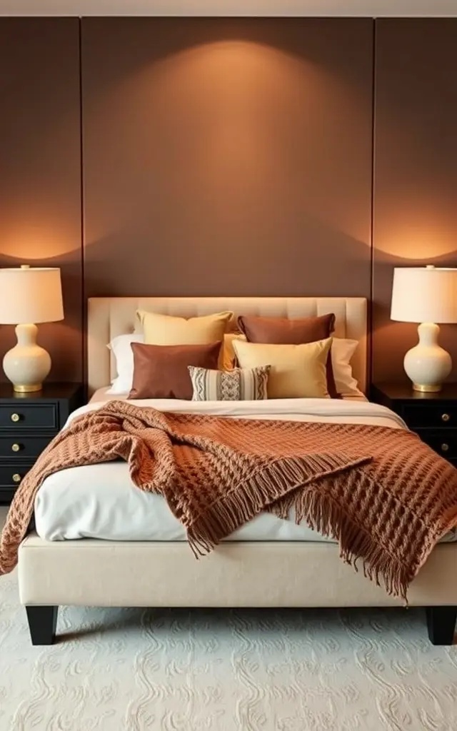 Mood Lighting Magic - Lighting is key in a cozy bedroom. Opt for warm, ambient lighting that bathes the room in a golden glow. Consider using vintage-style lamps or fairy lights draped across a wall or shelf. This ‘mood lighting magic’ creates an inviting atmosphere, perfect for curling up with a book or enjoying quiet moments.