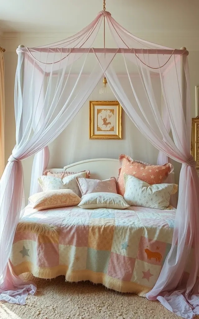 Dreamy Textures - Infuse your canopy bed with a mix of luxe textures. Consider a fluffy faux-fur throw or a chunky knitted blanket that beckons you to sink in. Textured fabrics invite tactile interaction, making your bed feel like a safe cocoon that nurtures both comfort and creativity.