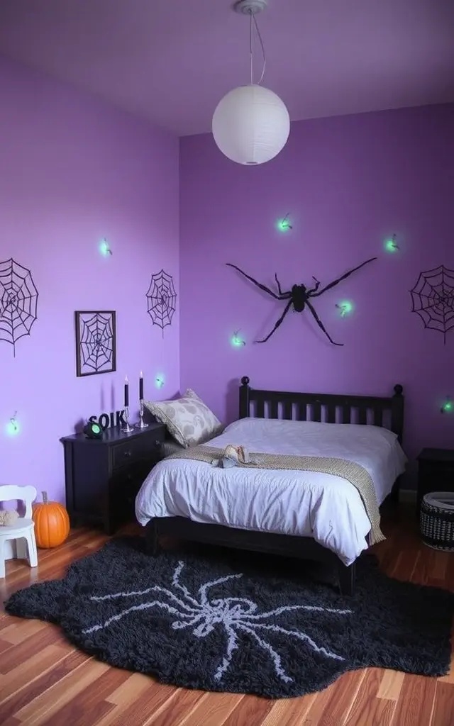 Creepy Crawly Comfort - For the adventurous decorator, consider pillow covers showcasing delightfully spooky critters—think spiders, bats, and black cats! Opt for soft textures that keep it cozy while still pushing the seasonal envelope. These playful patterns can add a fun twist to your living room, making it the perfect spot for gathering friends for a Halloween shindig!