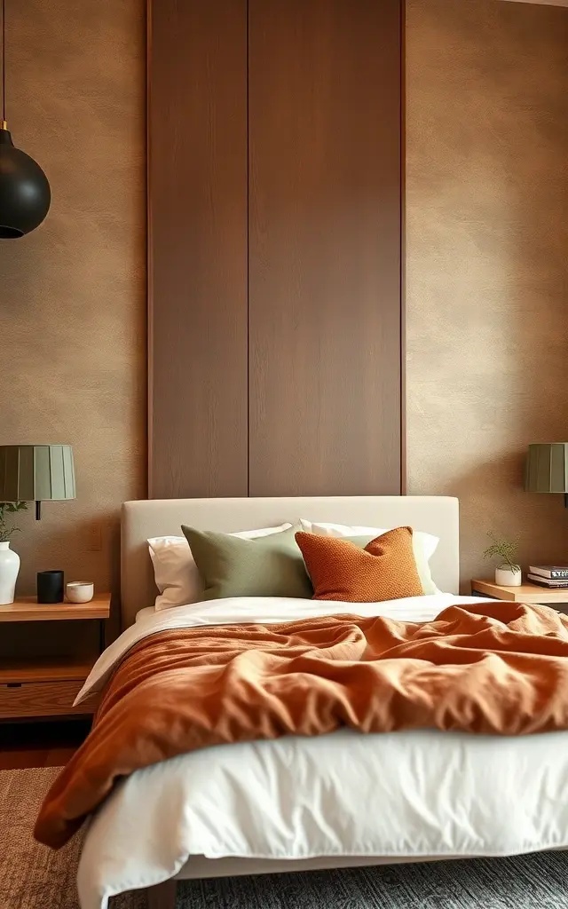Textured Accent Walls - Enhance your cozy retreat with a textured accent wall in a deep mocha hue. Think shiplap, reclaimed wood panels, or even a bold wallpaper with a rustic pattern. This standout element adds depth and interest, making your cozy space feel expansive yet intimate.
