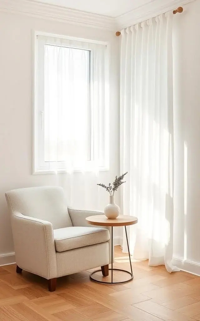 Curated Quiet Corners - Designate a quiet nook in your bedroom, perhaps a cozy chair draped in a delicate white throw. This corner, complemented by the artwork, becomes a personal retreat for contemplation and solitude—a space where you can savor a book or simply embrace the silence, nurturing your well-being.
