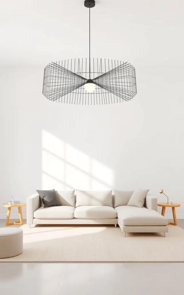 Line Dance Lighting - Imagine pendant lights that do a little jig! With fixtures designed in clean, linear forms but embellished with colorful cords, these lights play with light and shadow, creating a dynamic atmosphere. Hang them in clusters to create a statement that’s bright and cheery while maintaining an air of sophistication.