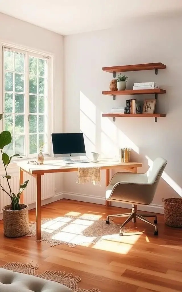 The Light Weaver - Harness the power of light with strategic layering. Combine ambient, task, and accent lighting to sculpt your workspace's atmosphere. Consider a statement pendant that casts intricate shadows, sparking inspiration as the sun fades and the stars emerge.