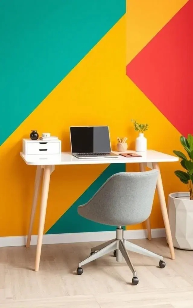 Mood-Enhancing Color Blocks - Incorporate strategically placed color blocks around your productivity corner to influence your mood and focus. Choose colors like soft yellows for optimism, serene blues for calm, or energizing oranges for creativity. These blocks can be easily repositioned and swapped out, allowing your space to evolve with your needs.