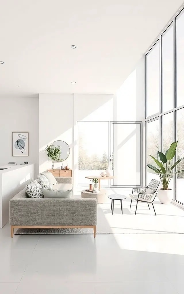 The Pattern Parade - Celebrate the beauty of paradox with patterned textiles that contrast yet complement clean lines. Think striped cushions on a solid sofa or polka-dotted curtains in a sleek room. This joyful clash will have your guests doing a double-take—less is more, but more can be delightful!