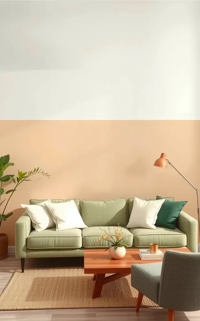 Nature’s Palette - Honor the natural world by integrating soft greens with warm wooden hues. This organic combination creates a seamless transition between indoor and outdoor spaces, ideal for sunrooms or homes surrounded by nature. Picture soft mossy walls with oak accents—nature-inspired elegance at its finest.