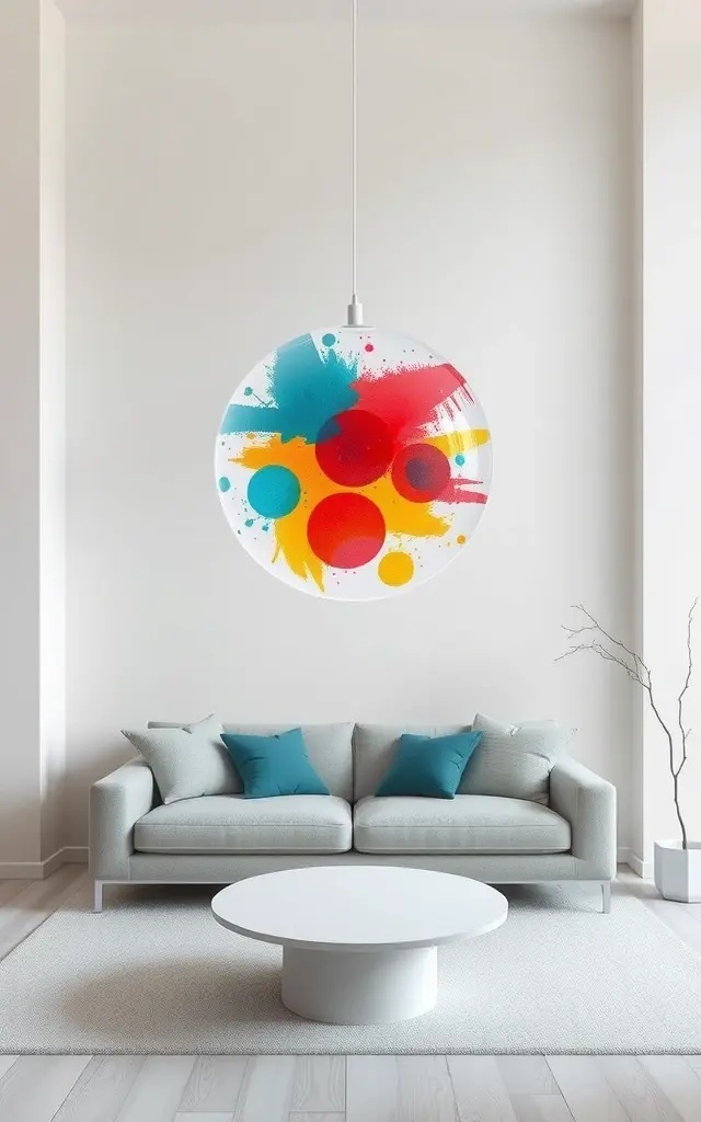 The Color Splash Globe - Transform your lighting into an art installation with multi-colored glass globes that reflect and refract light across your space. This playful approach to lighting brings energy and vibrancy, inviting creativity and a touch of whimsy into every corner of your home.