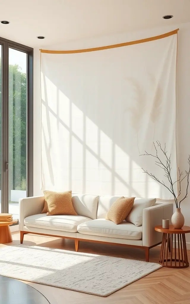 Translucent Tapestry - Opt for sheer drapery that allows sunlight to filter through while providing a soft texture. This delicate layer transforms harsh sunlight into a warm, golden hue, infusing your space with tranquility and grace.